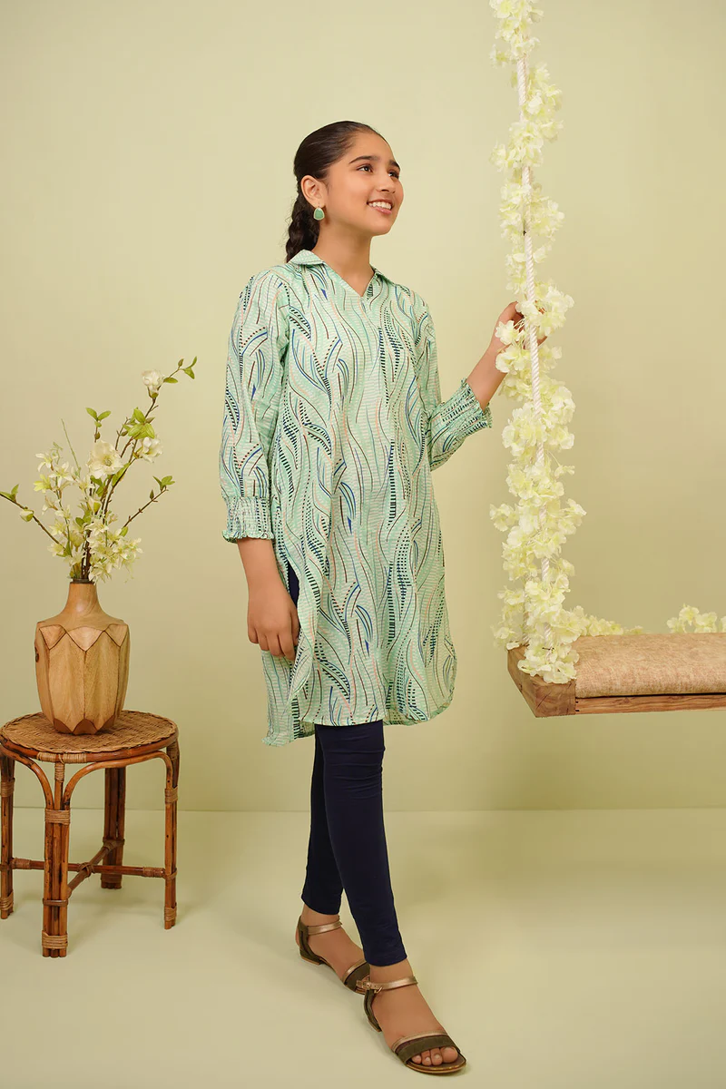 Lawn Printed Kurta - Image 4