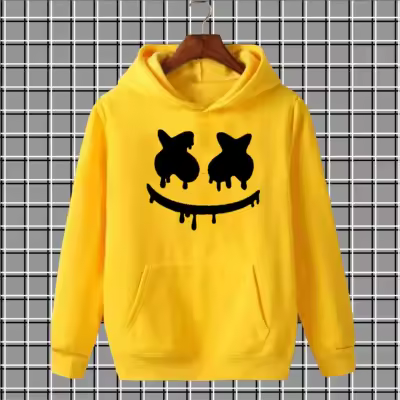 Marshmallow Print Hoodie